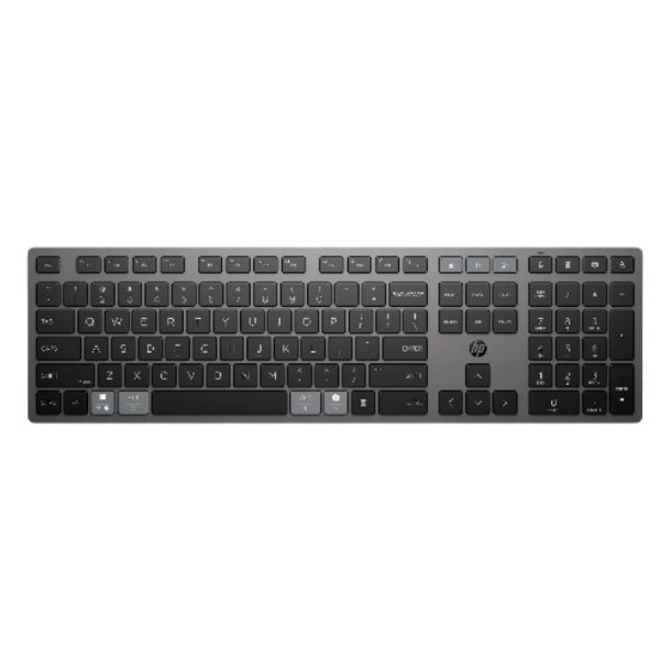 HP 725 tastatur - opladelig - tr�dl�s - sort